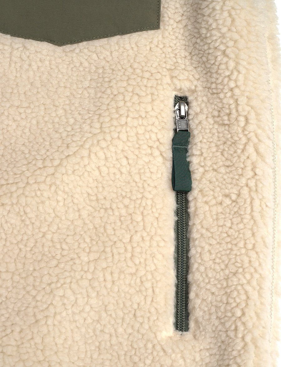 Patagonia - Retro-X® Fleece Vest - fleece og mellemlag - beige/green - 3