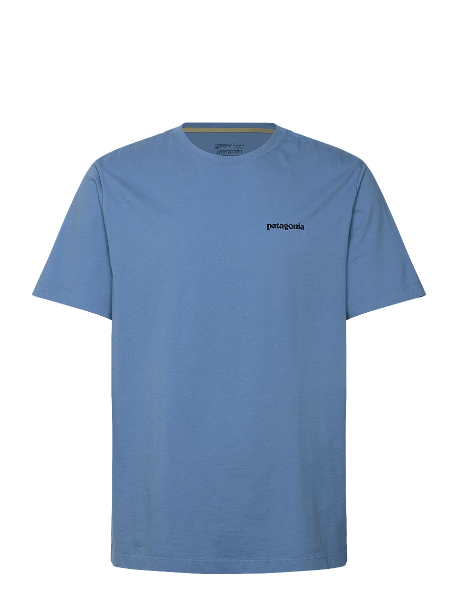 Patagonia - P-6 Logo T-Shirt - topit & t-paidat - blue - 0
