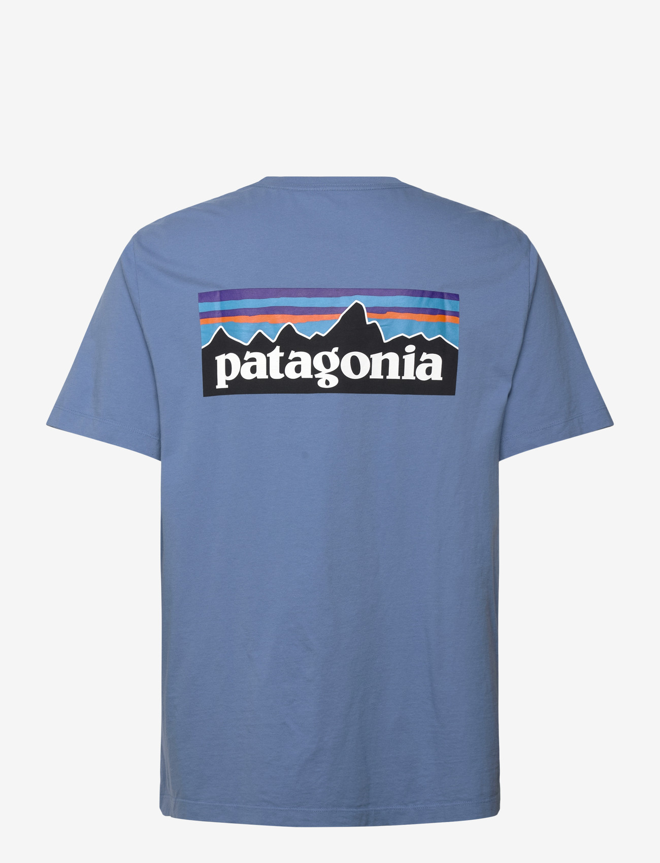 Patagonia - P-6 Logo T-Shirt - tops & t-shirts - blue - 1