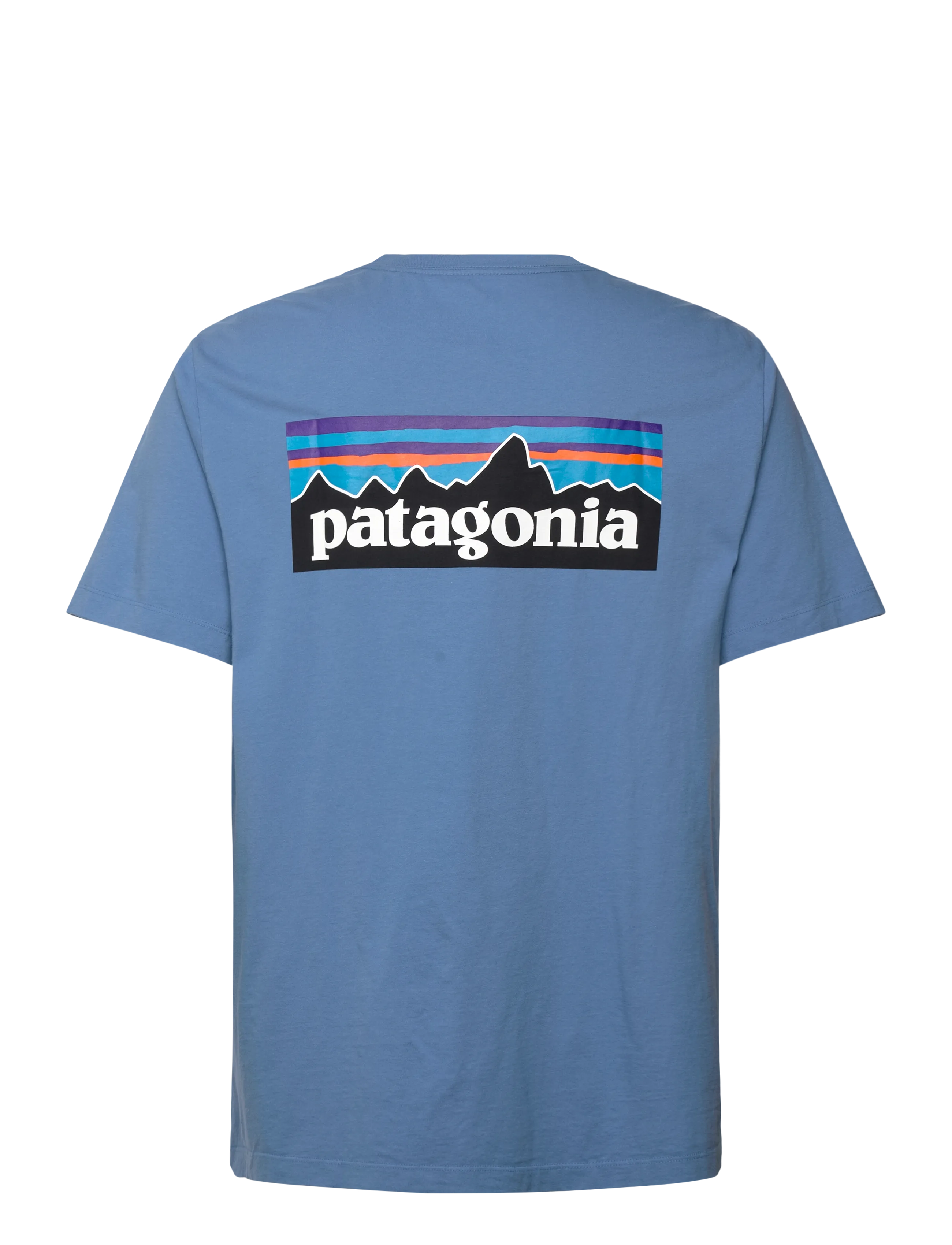 Patagonia - P-6 Logo T-Shirt - t-shirts - blue - 1