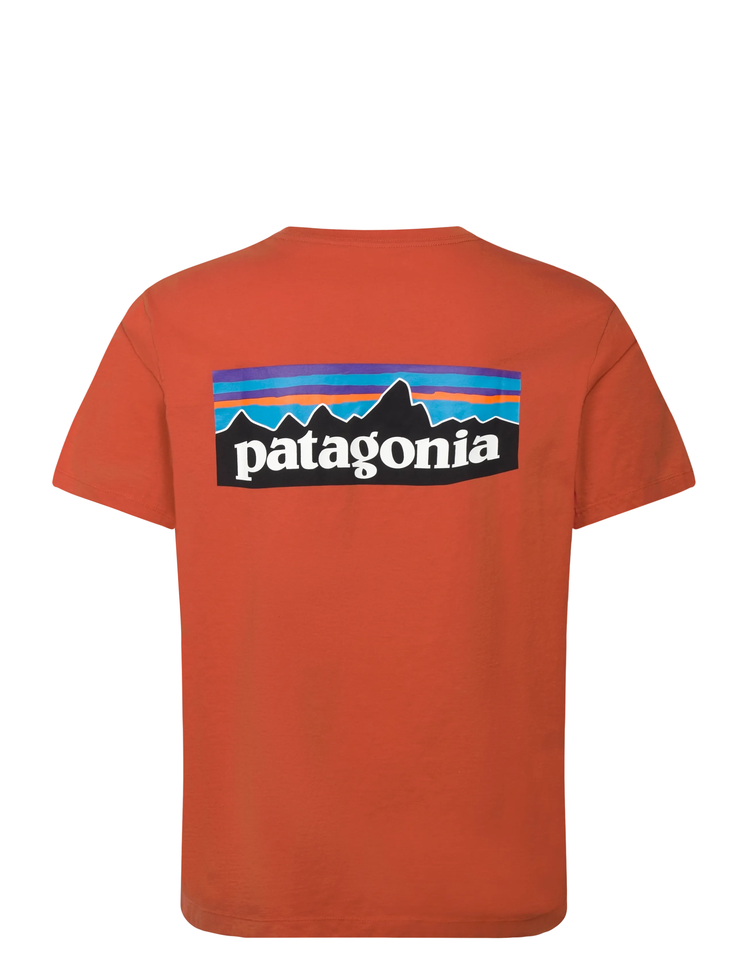 Patagonia - P-6 Logo T-Shirt - t-shirts - orange - 1