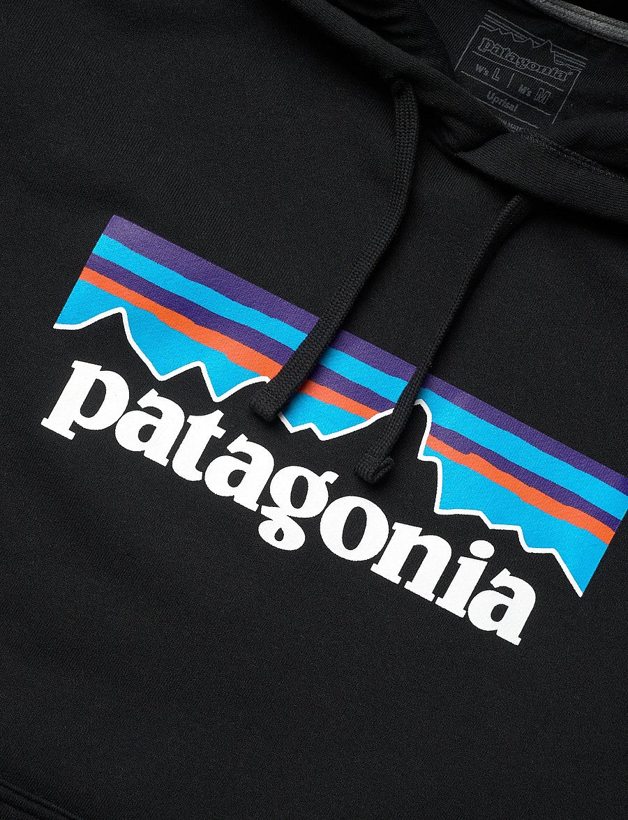 Patagonia - P 6 Logo Uprisal Hoody - sweatshirts - black - 2