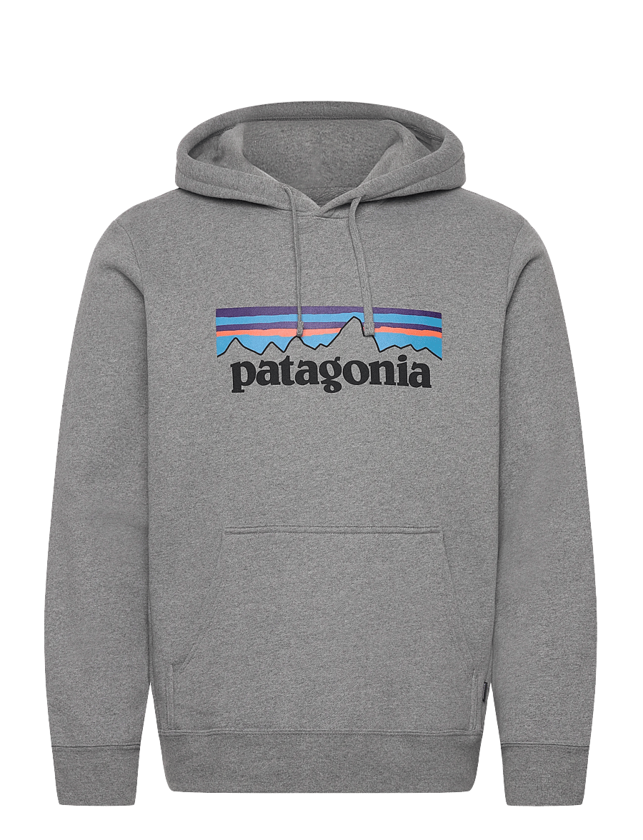 Patagonia - P 6 Logo Uprisal Hoody - sweatshirts - gravel heather - 0
