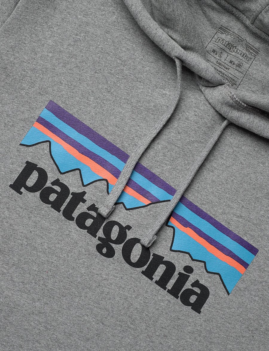 Patagonia - P 6 Logo Uprisal Hoody - sweatshirts - gravel heather - 2