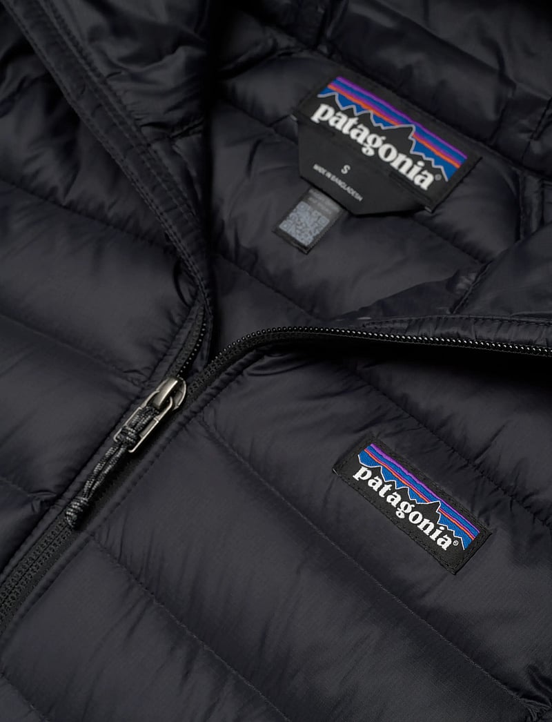 Patagonia - Down Sweater Hoody Jacket - vinterjakker - black - 2