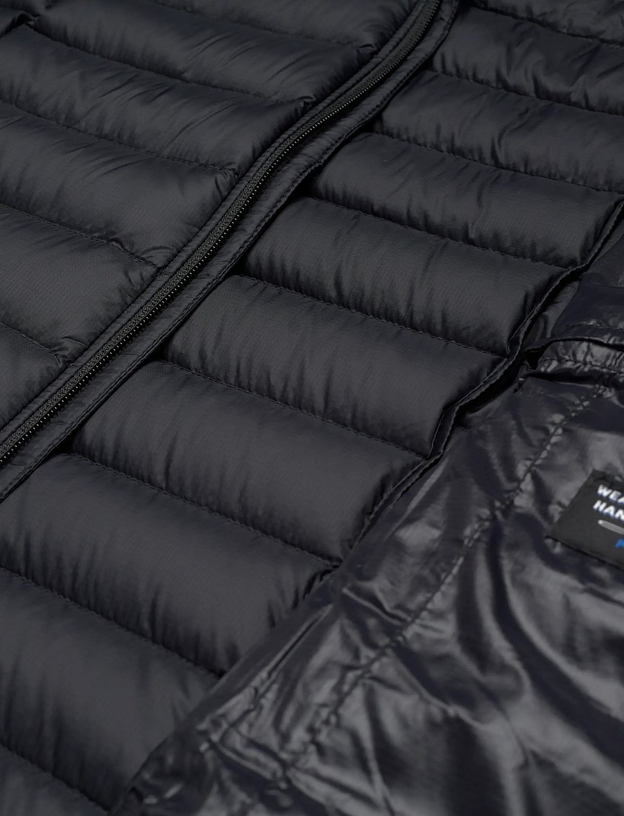Patagonia - Down Sweater Hoody Jacket - winter jackets - black - 4