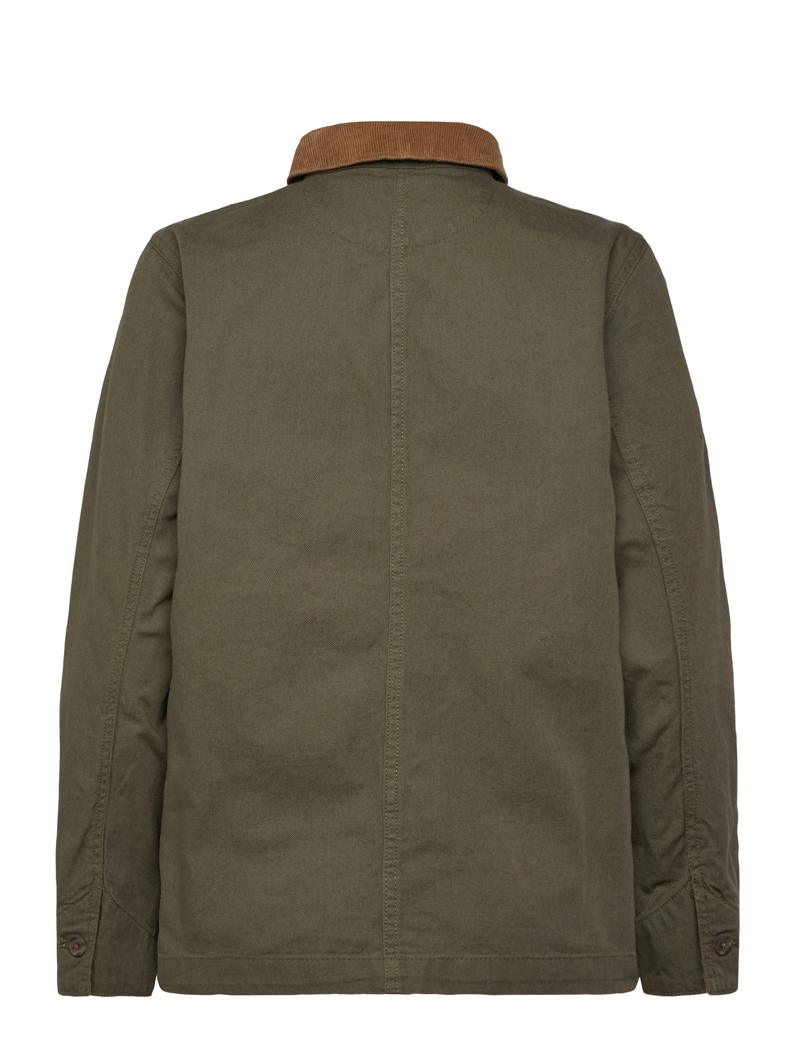 Patagonia - W's Point Reyes Canvas Coat - utility jackets - basin green - 2