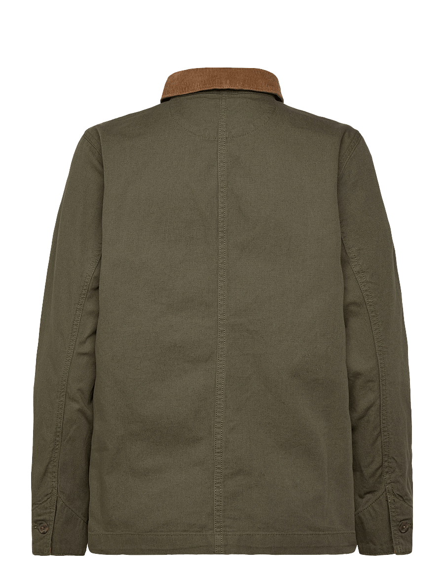 Patagonia - W's Point Reyes Canvas Coat - utility jackets - basin green - 2