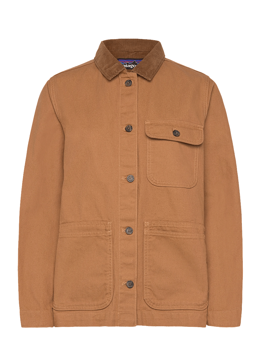 Patagonia - W's Point Reyes Canvas Coat - utility jakid - nest brown - 1