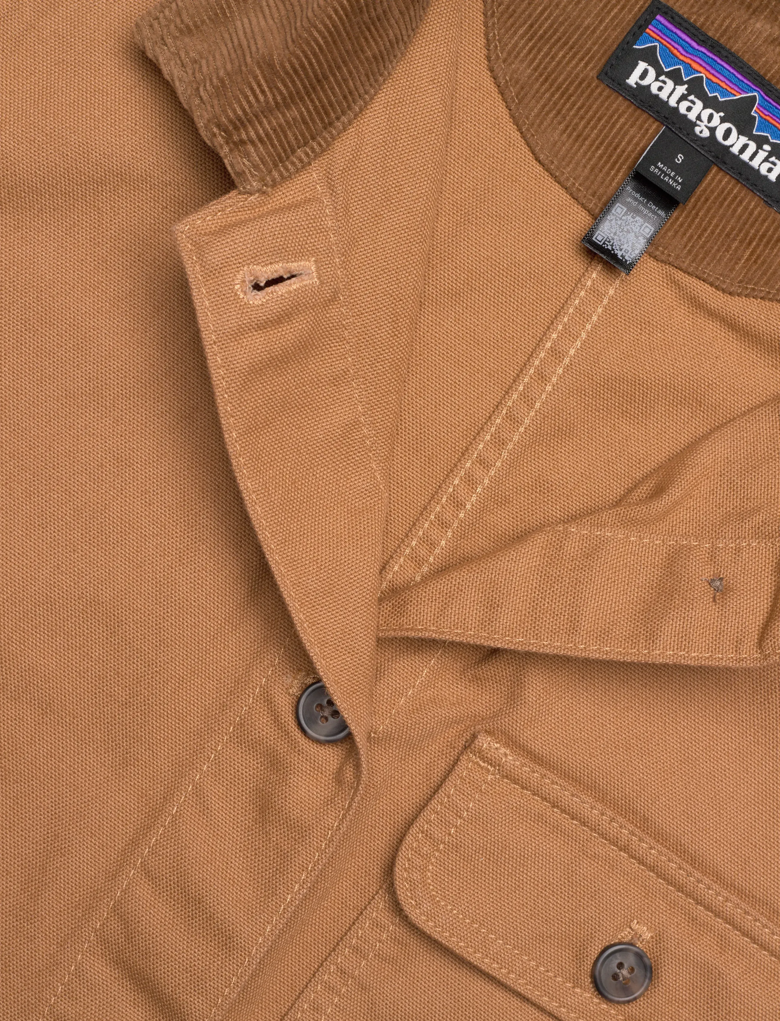 Patagonia - W's Point Reyes Canvas Coat - utility jakid - nest brown - 5
