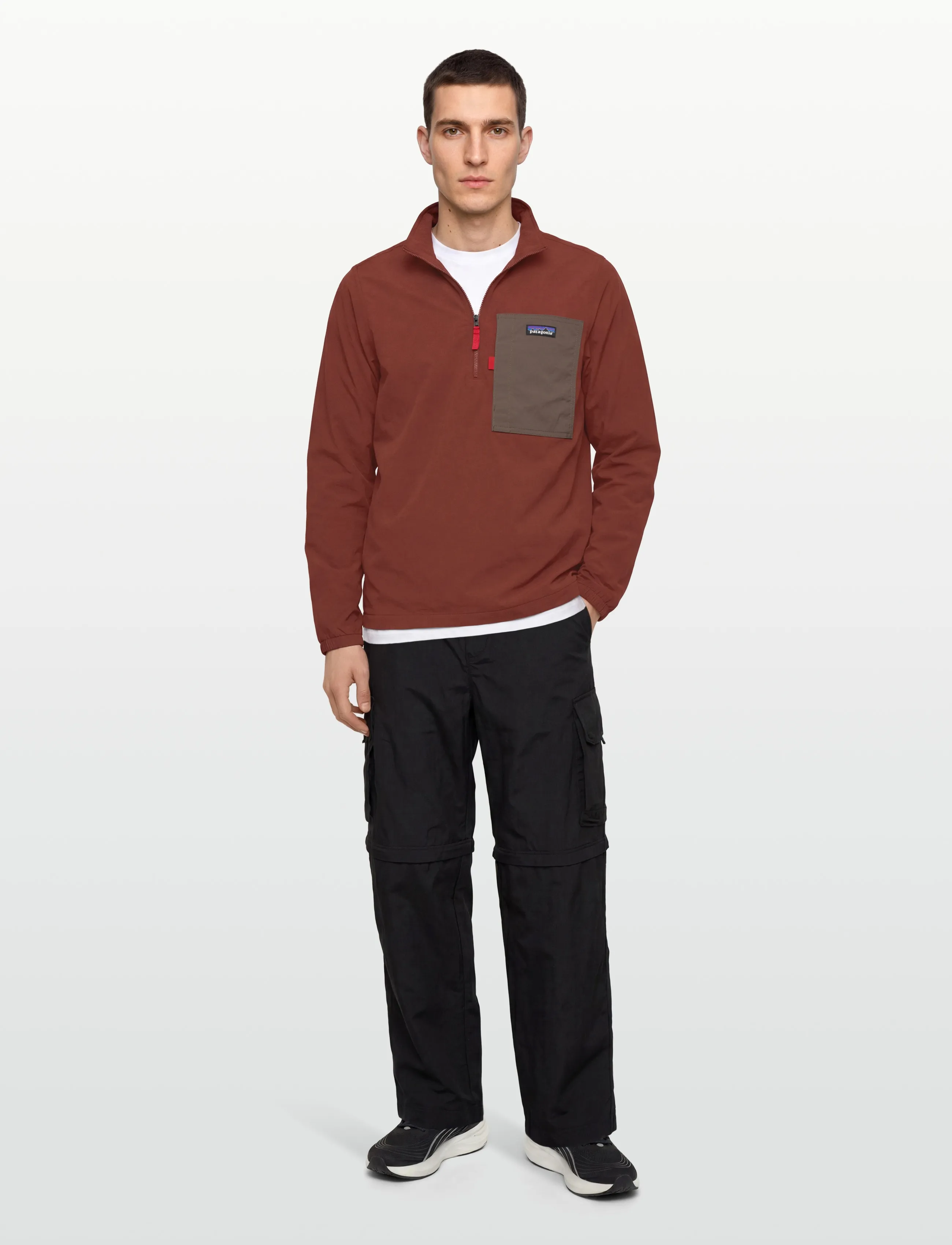 Patagonia M's Outdoor Everyday, S, Sport Jackets, Burgunderrot - Anoraks, Männerswear