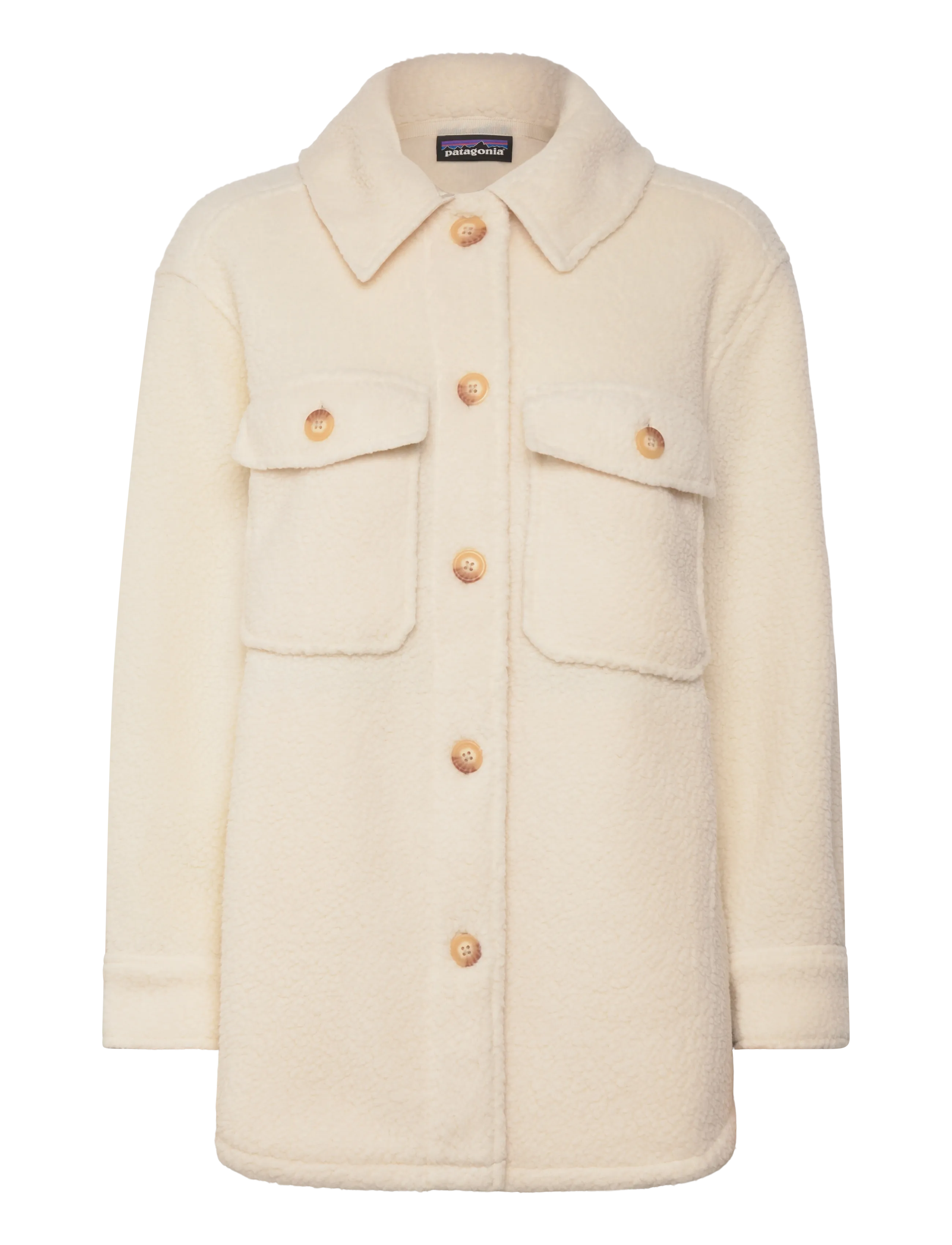 Patagonia W's Retro Pile Shacket - Höstjackor - NATURAL / cream