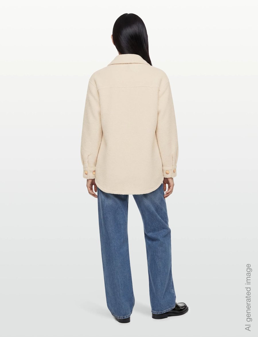 Patagonia - W's Retro Pile Shacket - lette jakker - natural - 4