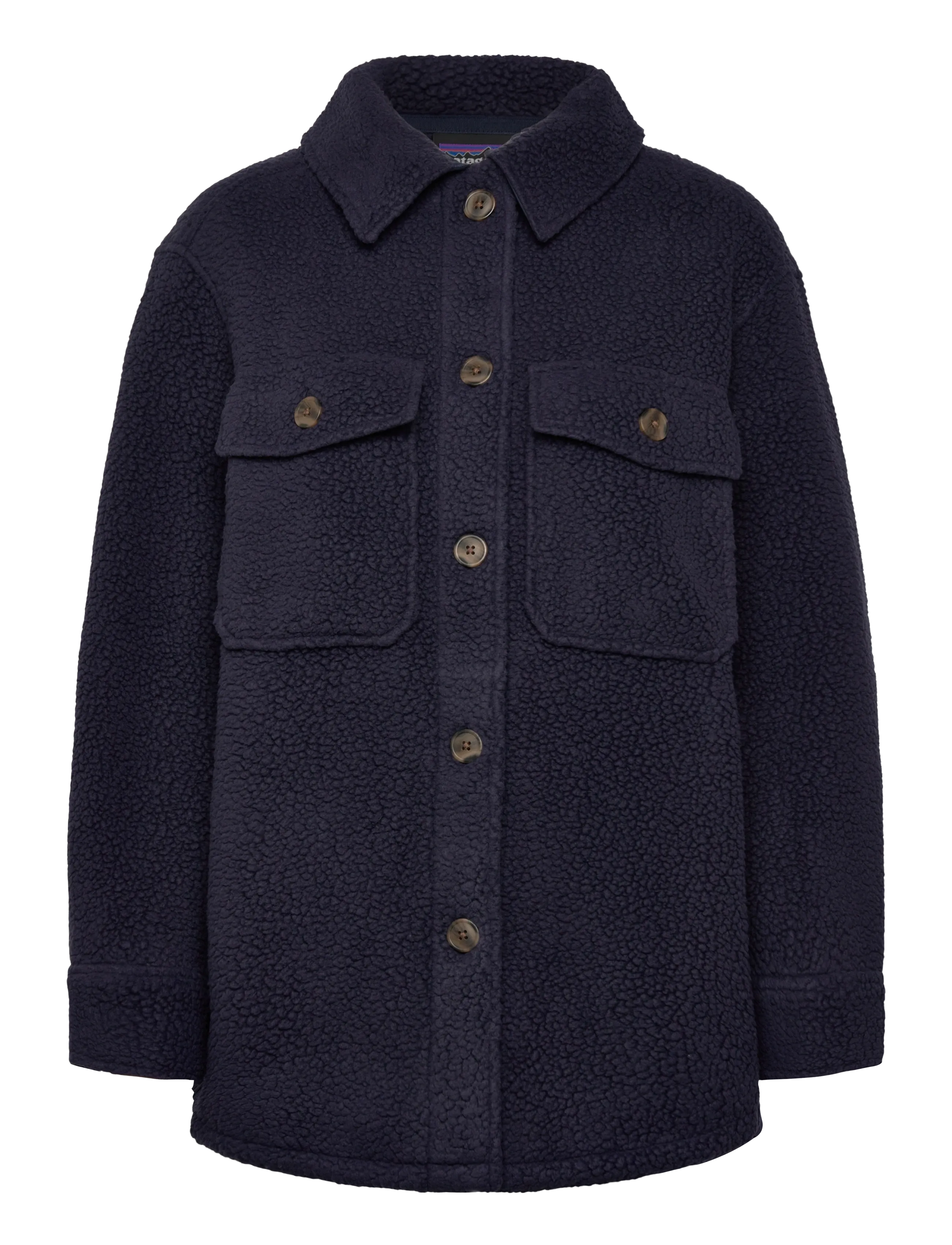 PATAGONIA W's Retro Pile Shacket Navy - L - Damen