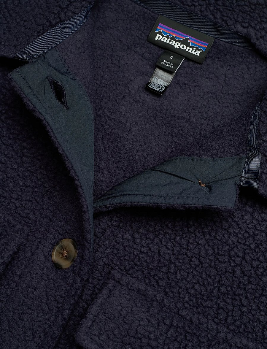 Patagonia - W's Retro Pile Shacket - leichte jacken - sunken blue - 5