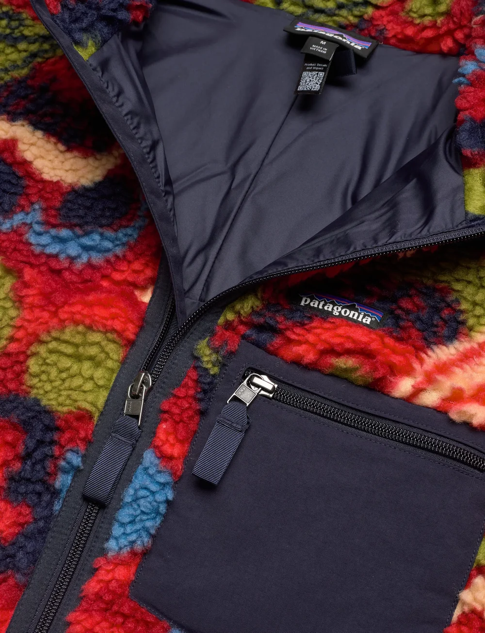 Patagonia - W's Classic Retro-X Jkt - fleece & midlayer - river river: amanita red - 2