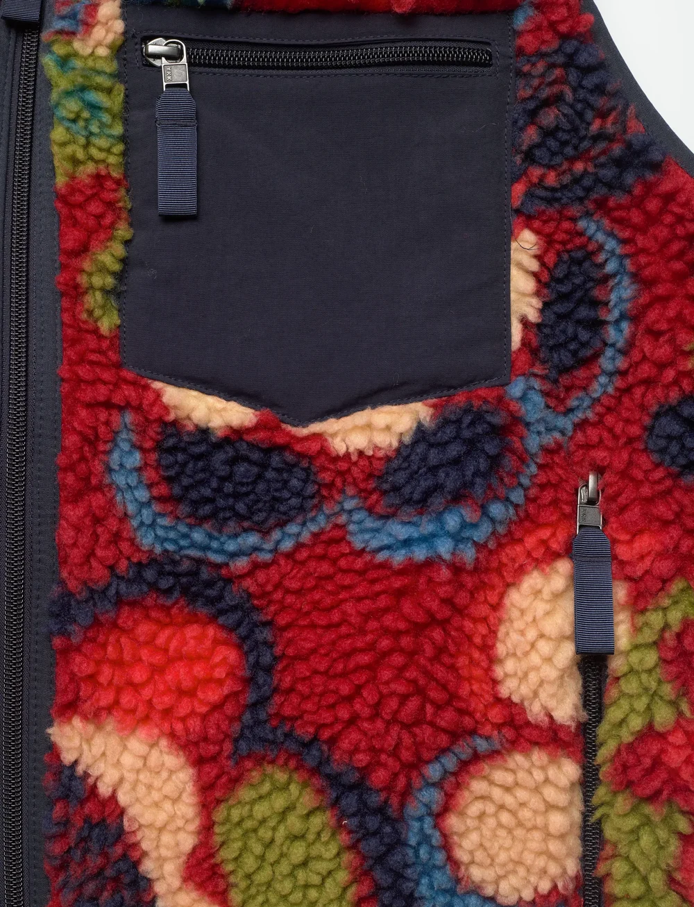 Patagonia - W's Classic Retro-X Vest - outdoor - river river: amanita red - 3