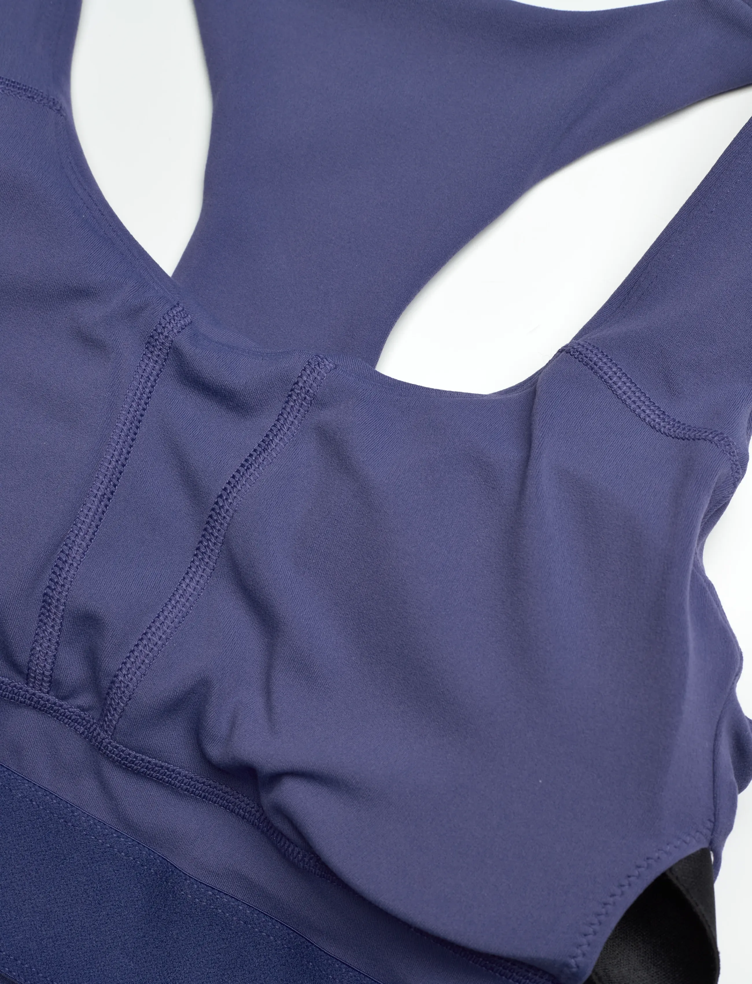 Patagonia - W's Maipo Mid Impact Bra - spordirinnahoidjad - current blue - 2