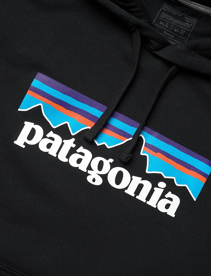 Patagonia - P-6 Logo Uprisal Hoody - huvtröjor - black - 2