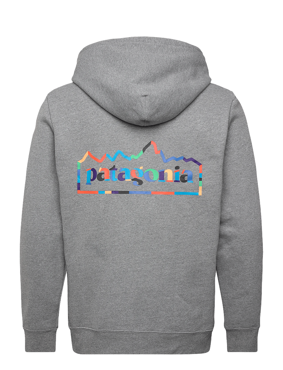 Patagonia - Unity Fitz Uprisal Hoody - kapuutsiga dressipluusid - gravel heather - 2