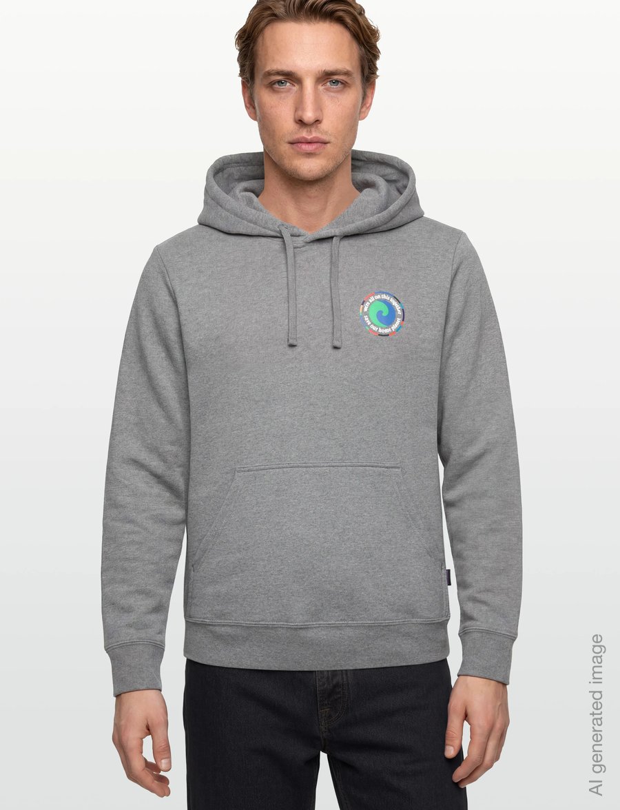 Patagonia - Unity Fitz Uprisal Hoody - kapuutsiga dressipluusid - gravel heather - 3
