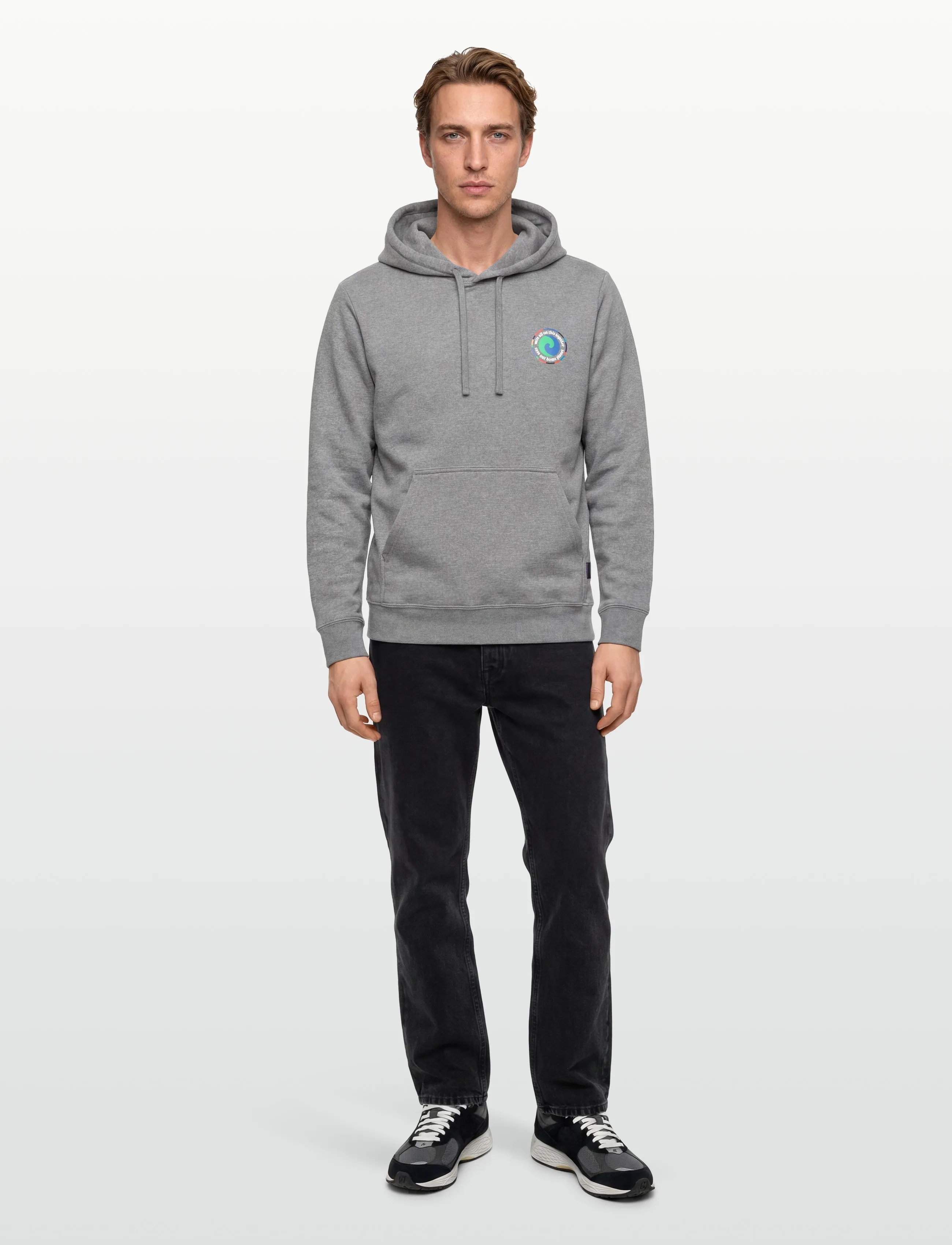 Patagonia - Unity Fitz Uprisal Hoody - kapuutsiga dressipluusid - gravel heather - 4