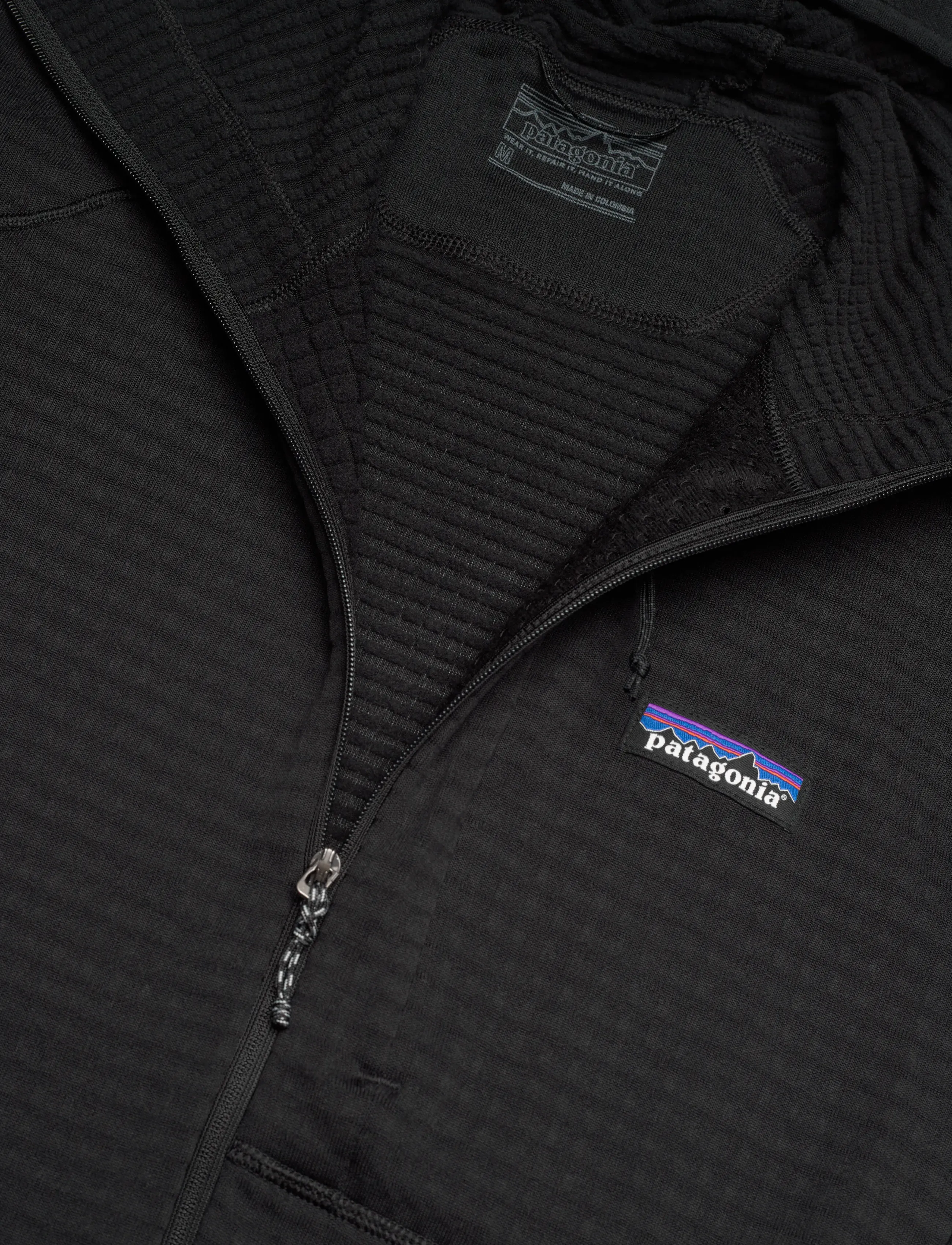 Patagonia - M's R1 P/O Hoody - toppar - black - 2
