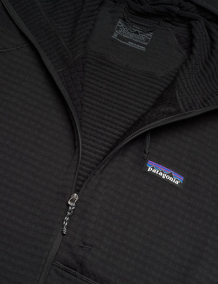 Patagonia - M's R1 P/O Hoody - toppar - black - 2