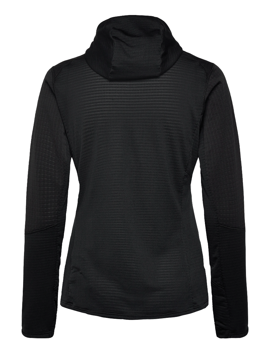 Patagonia - W's R1 P/O Hoody - overshirts - black - 2