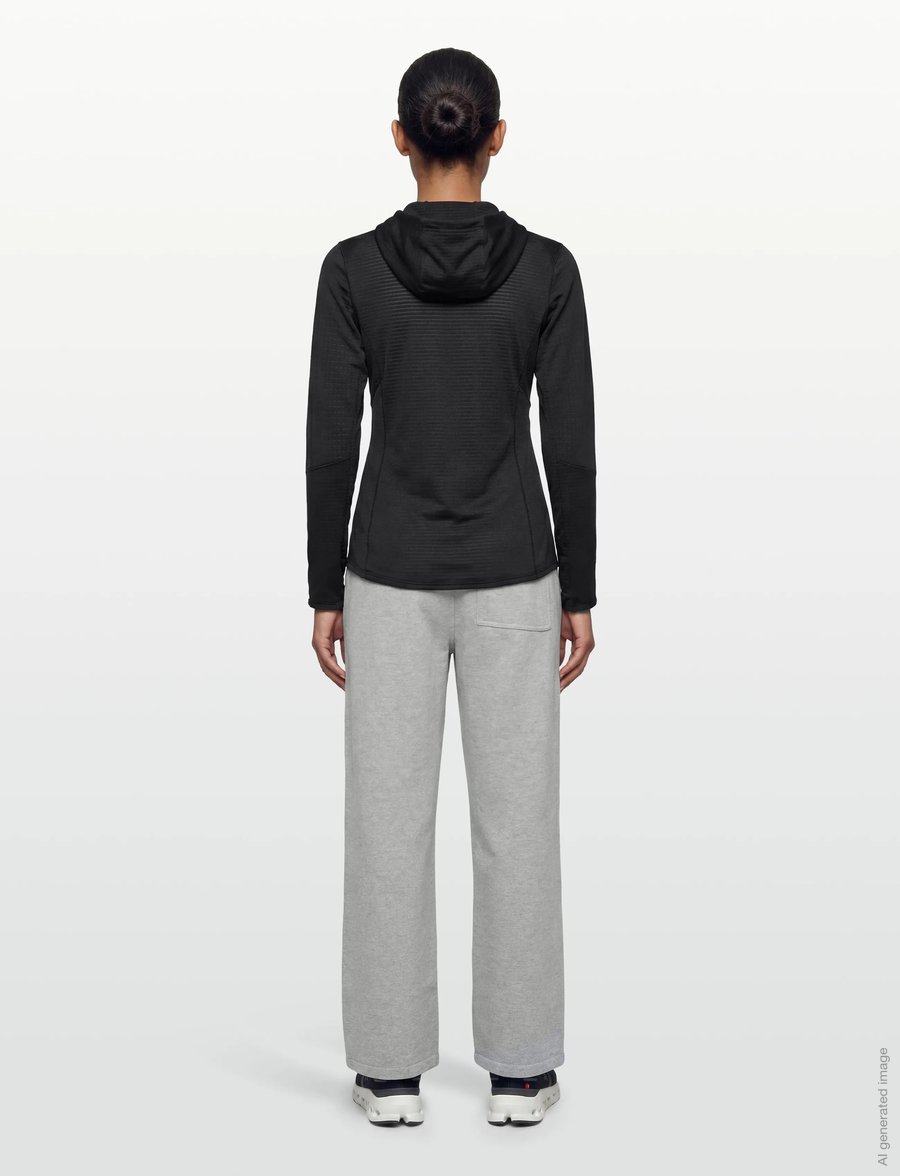 Patagonia - W's R1 P/O Hoody - overshirts - black - 4
