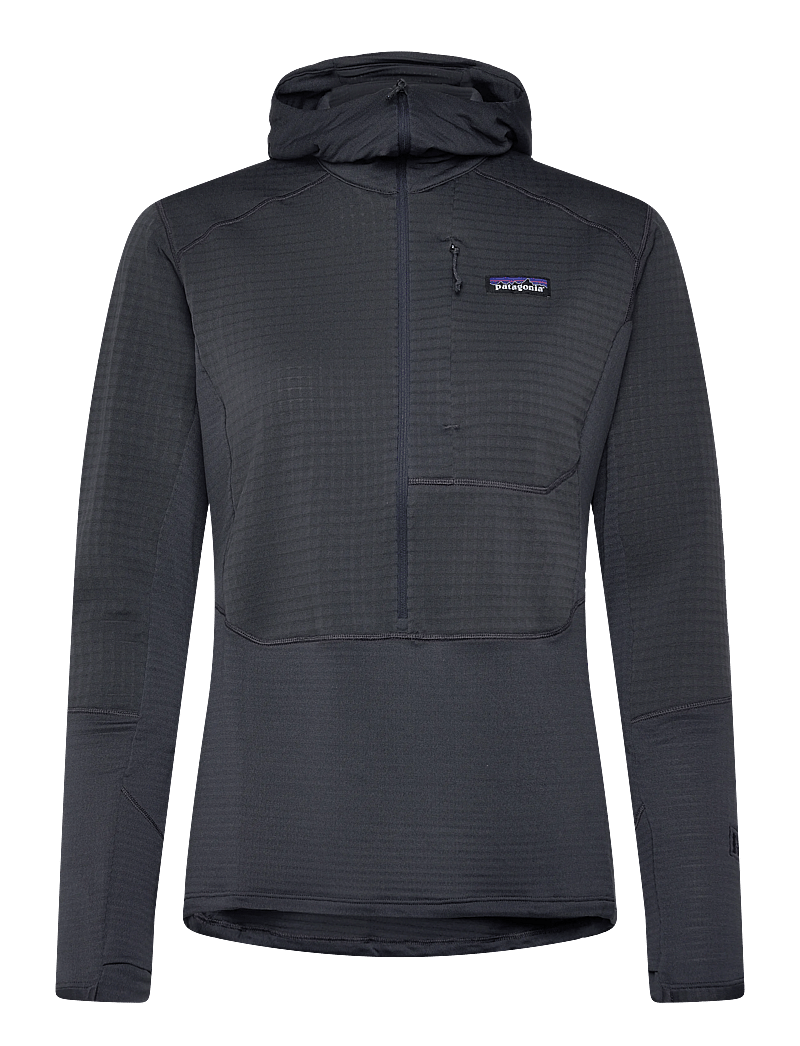 Patagonia - W's R1 P/O Hoody - overshirts - smolder blue - 1