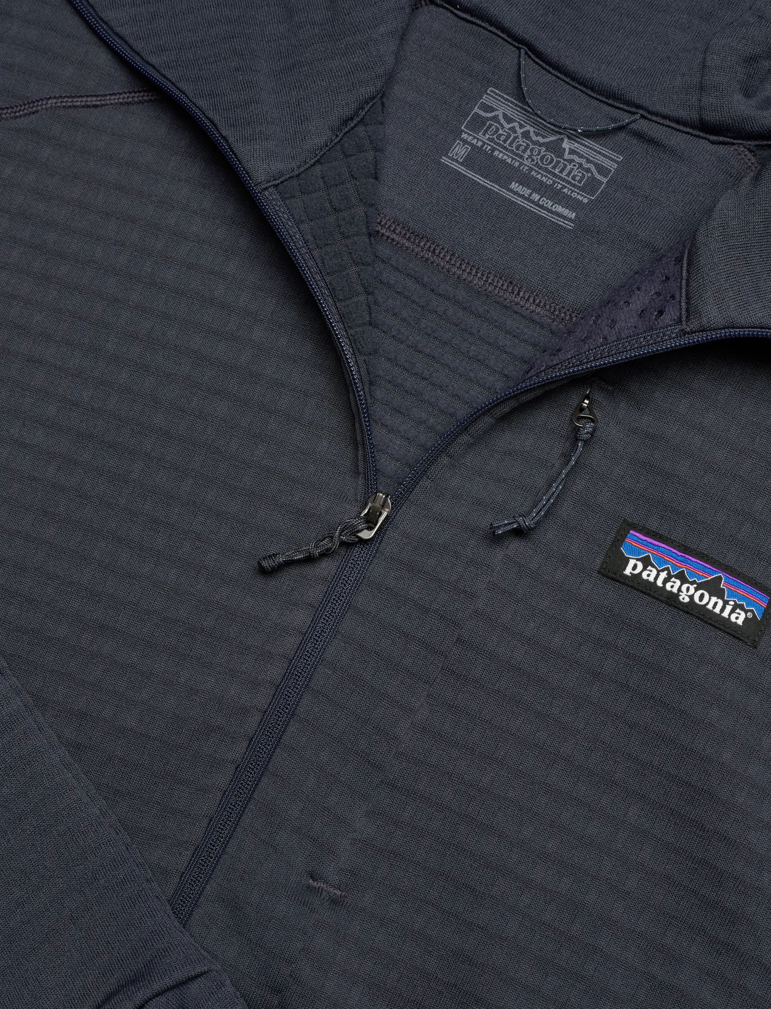 Patagonia - W's R1 P/O Hoody - yfirskyrtur - smolder blue - 5