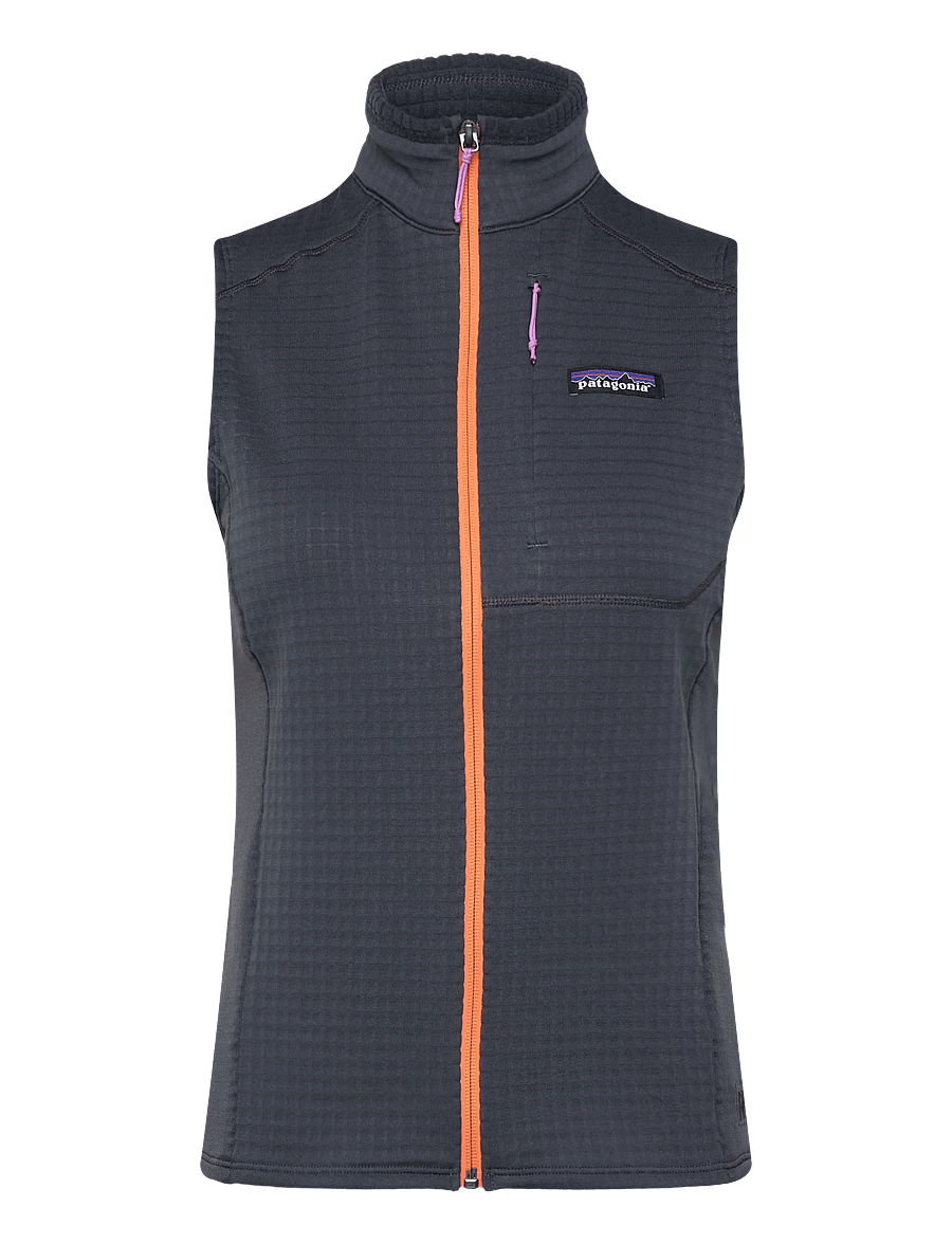 Patagonia - W's R1 Vest - gilets sans manches - smolder blue - 0
