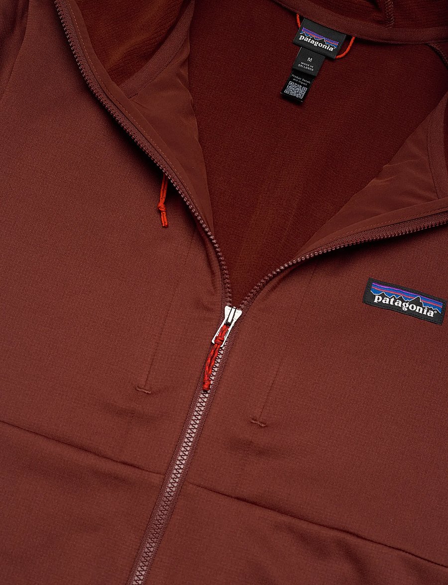 Patagonia - M's R1 Thermal Full-Zip Hoody - overdele - dried vanilla - 5