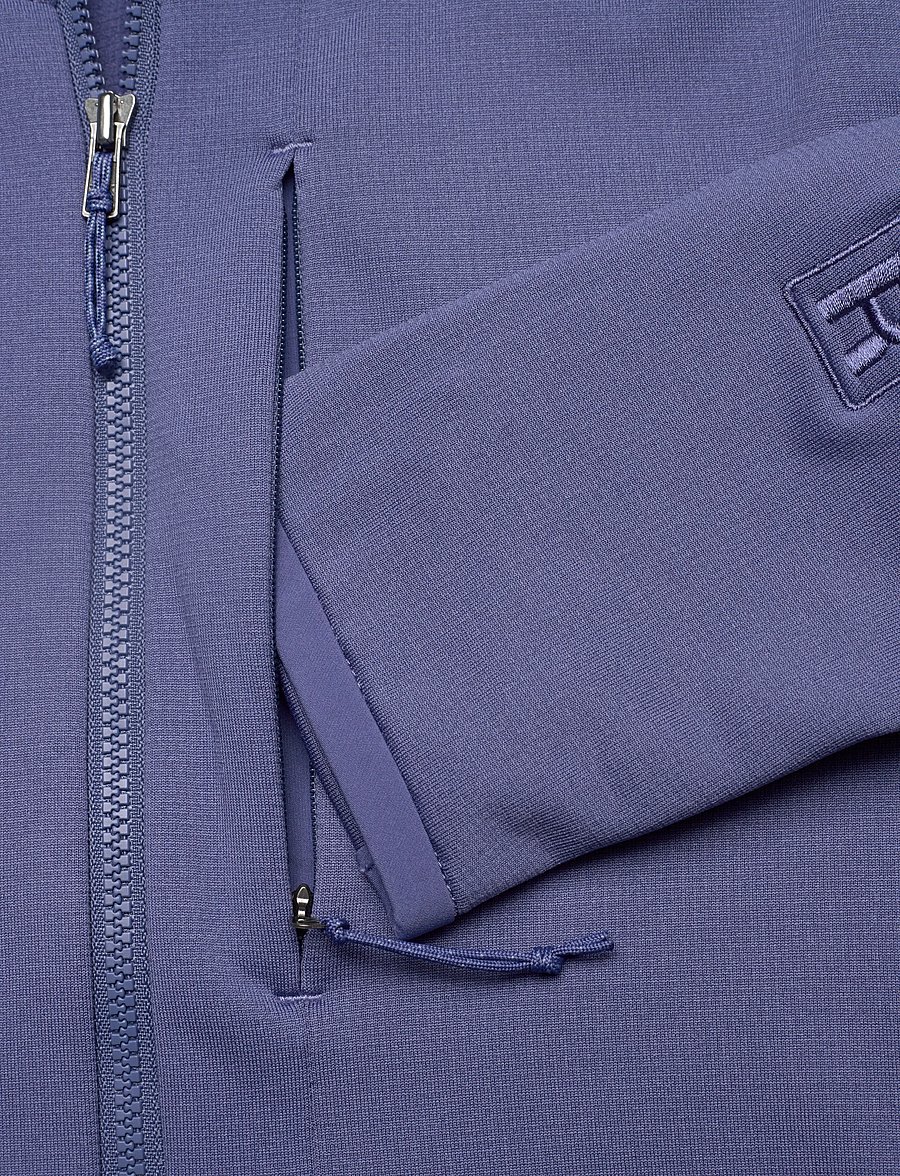 Patagonia - W's R1 Thermal Full-Zip Hoody - sweatshirts - current blue - 3