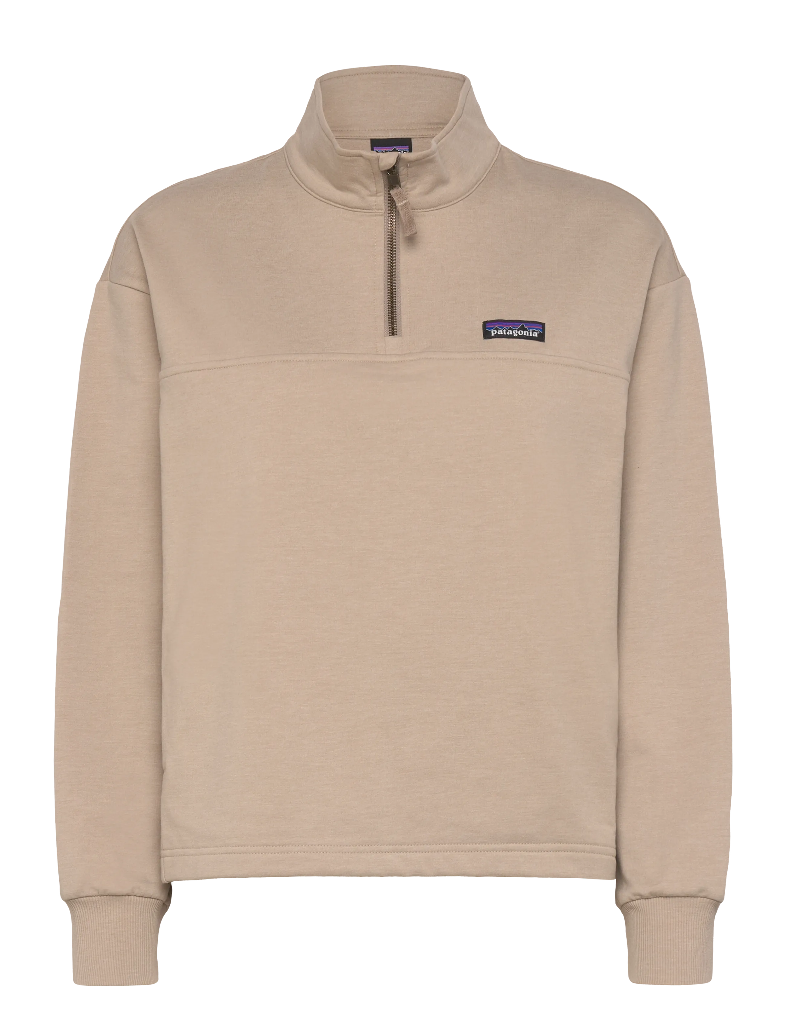 Patagonia W's Ahnya P/O - Sweatshirts - SEABIRD GREY / beige