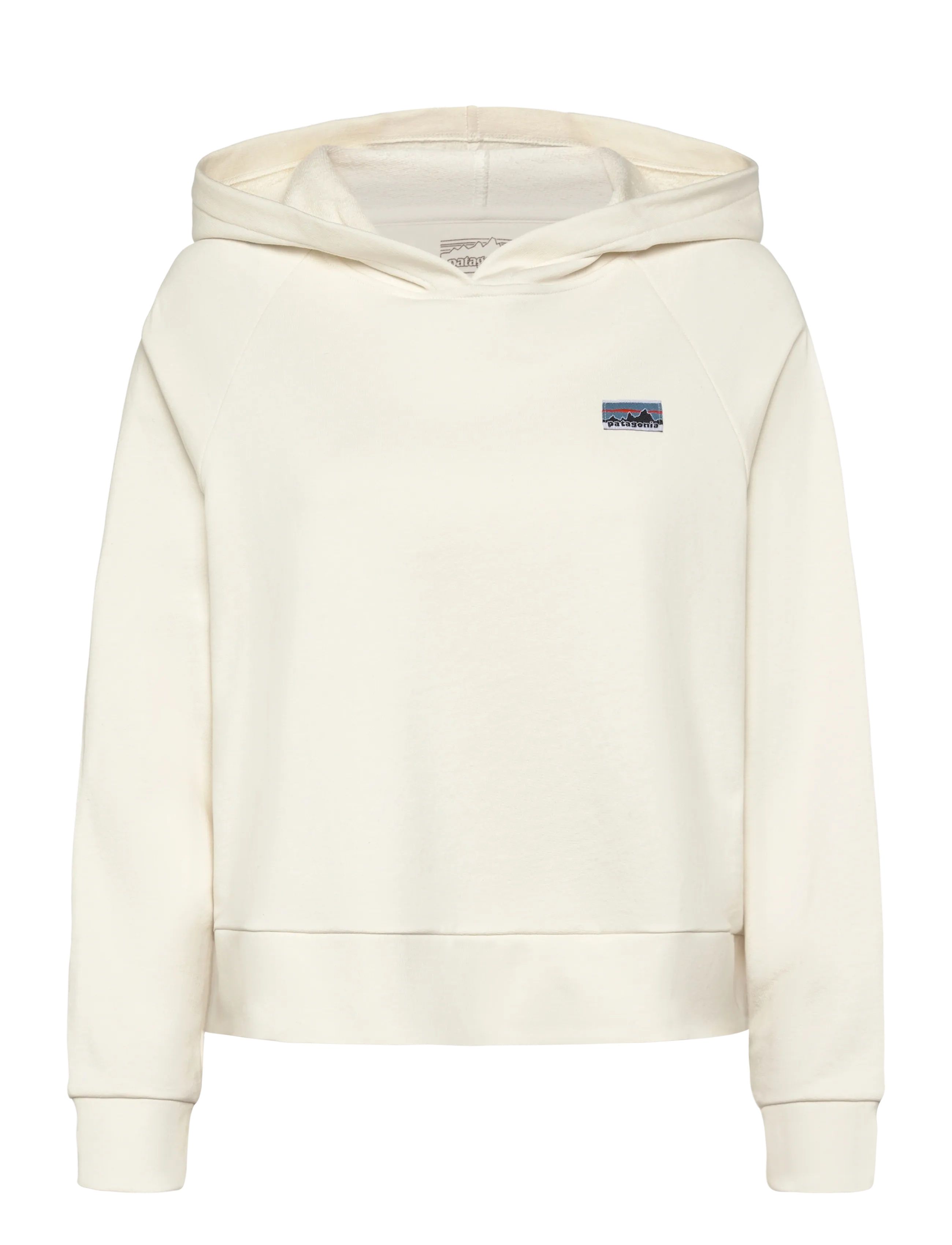 Patagonia W's Regenerative Organic Certified Cotton Essential Hoody - Kleding - WOOL WHITE / cream