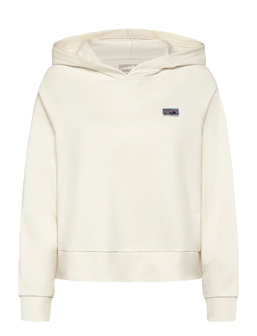 Patagonia - W's Regenerative Organic Certified Cotton Essential Hoody - sweats et sweats à capuche - wool white - 1