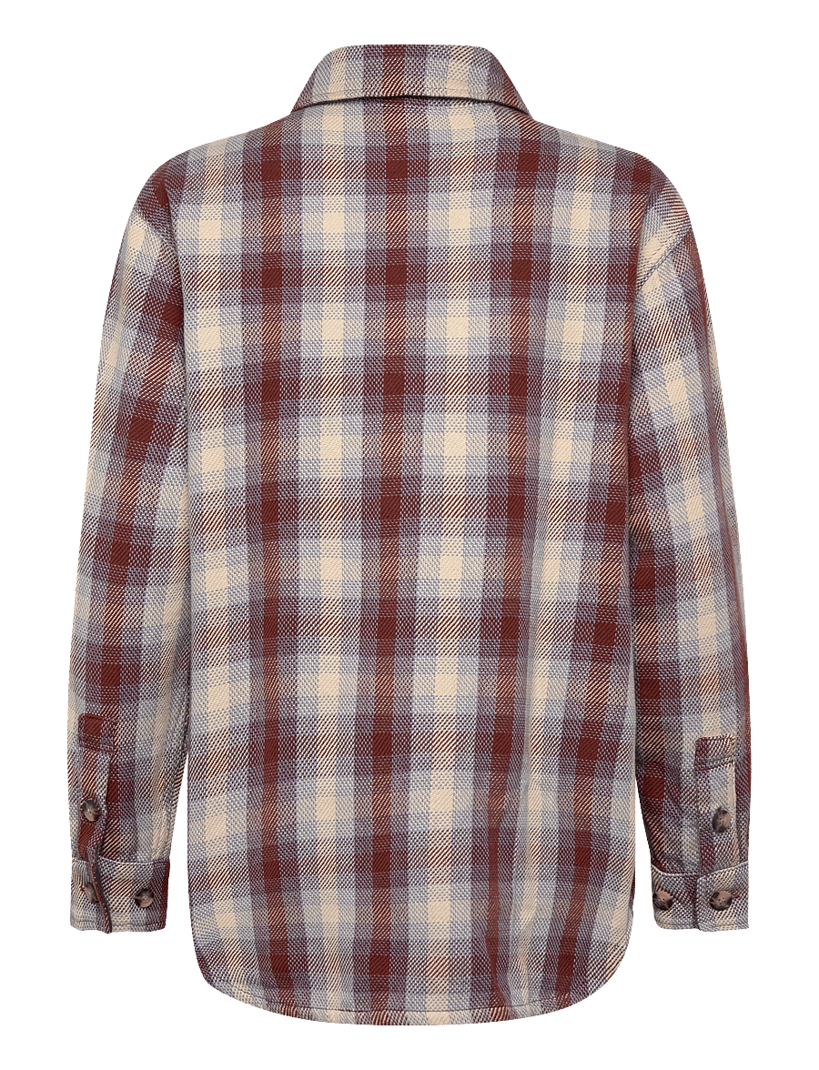 Patagonia - W's Fjord Loft Overshirt Jkt - hemden - alpenglow: oar tan - 1