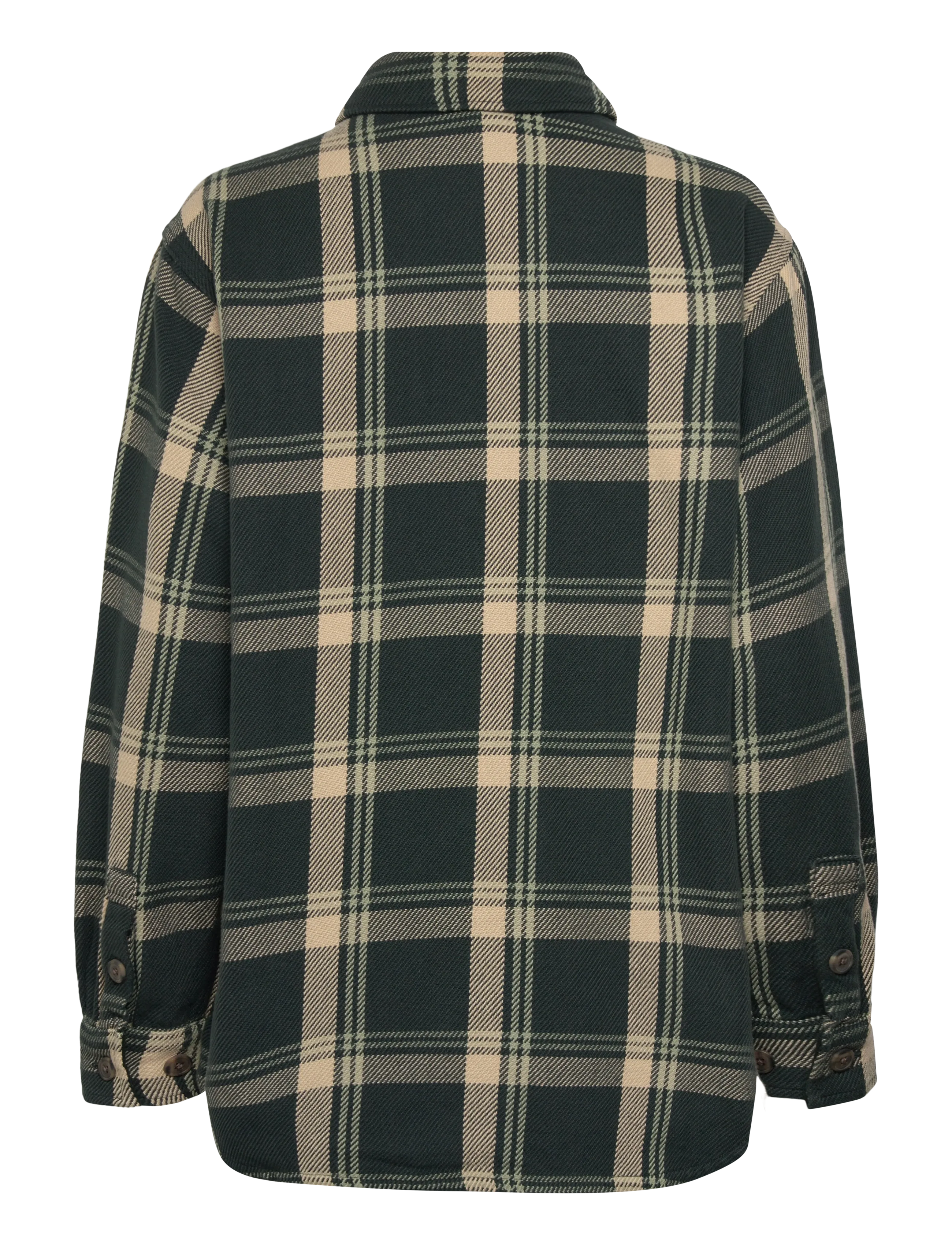Patagonia - W's Fjord Loft Overshirt Jkt - skjorter - cirque: old growth green - 1
