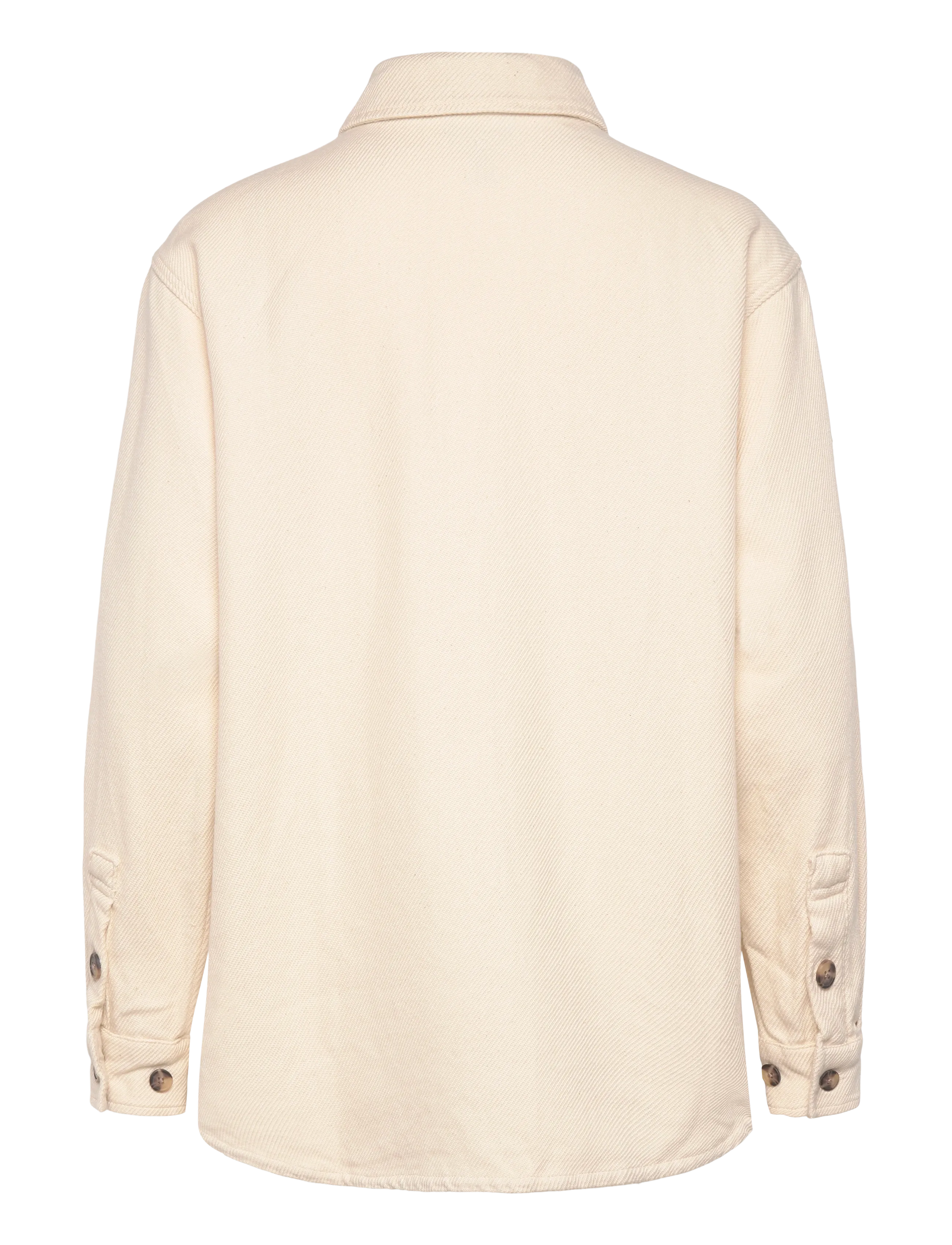 Patagonia - W's Fjord Loft Overshirt Jkt - skjorter - undyed natural - 1