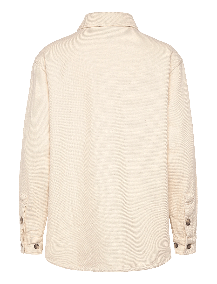 Patagonia - W's Fjord Loft Overshirt Jkt - hemden - undyed natural - 1