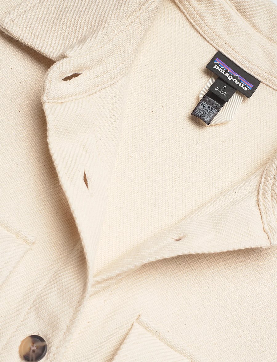 Patagonia - W's Fjord Loft Overshirt Jkt - hemden - undyed natural - 2