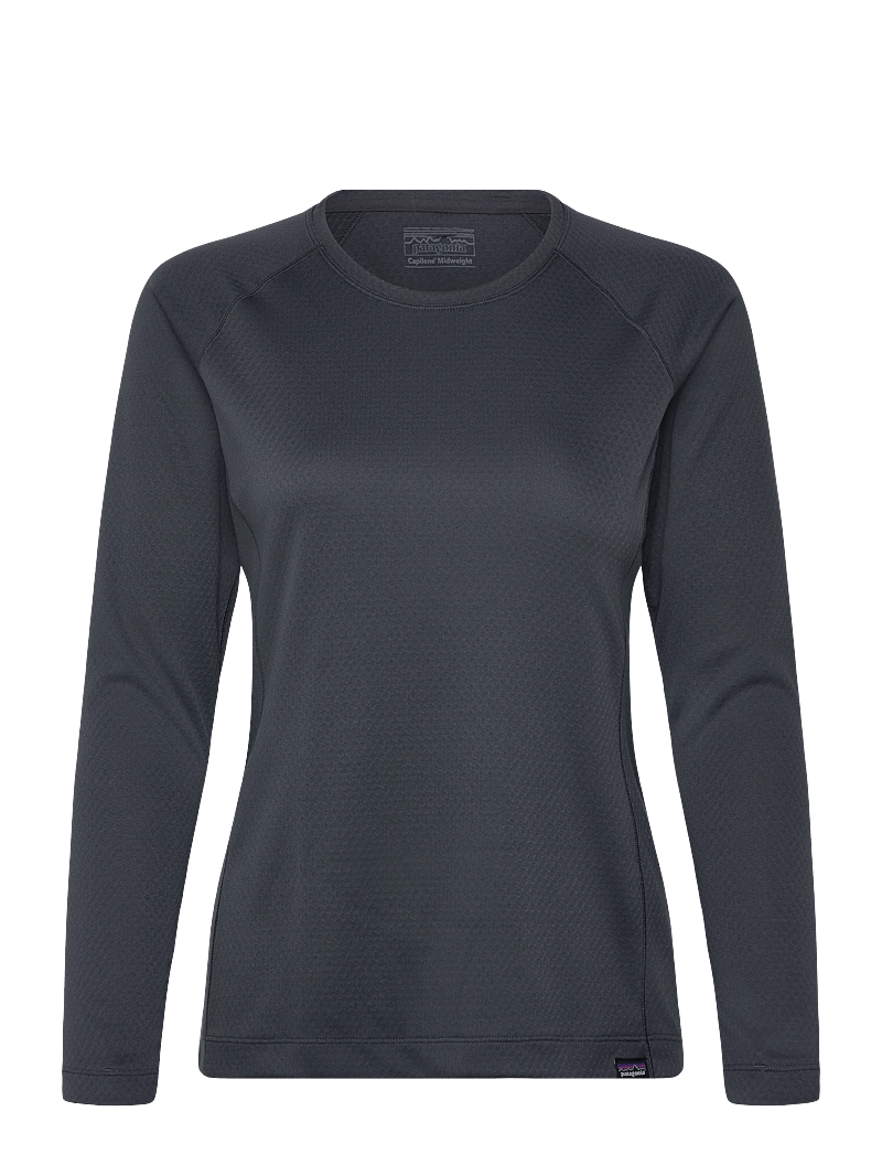 Patagonia - W's Cap MW Crew - långärmade tröjor - smolder blue - 0