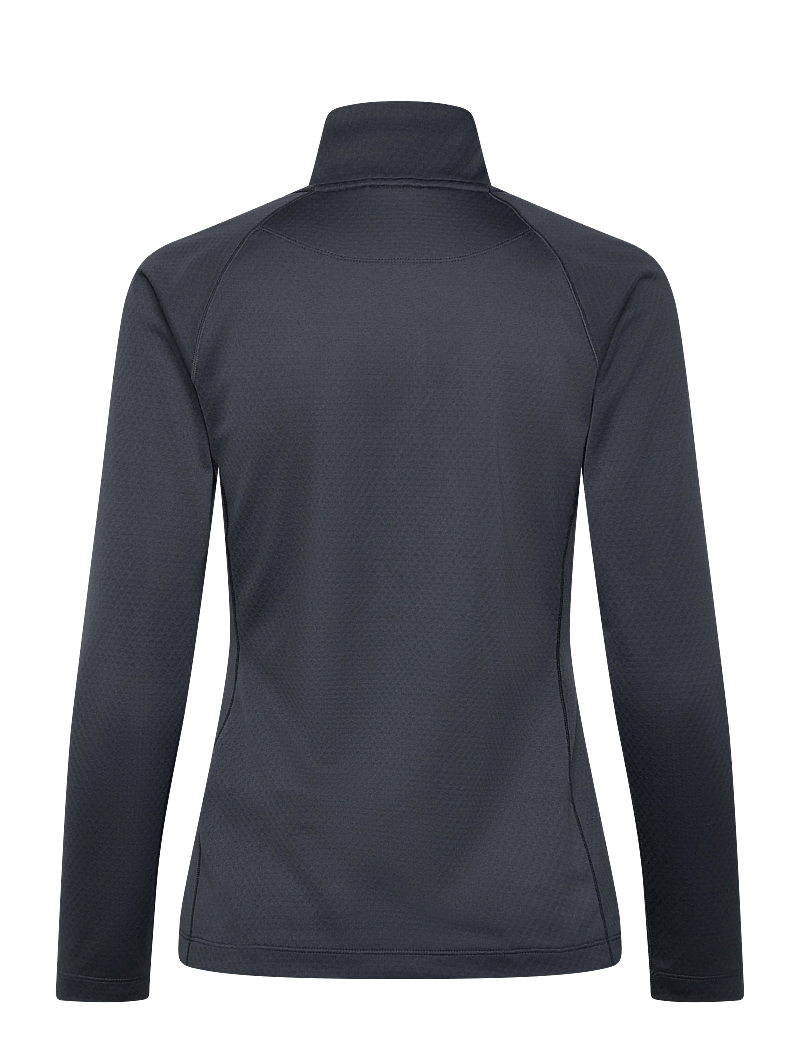 Patagonia - W's Cap MW Zip Neck - underställströjor - smolder blue - 1