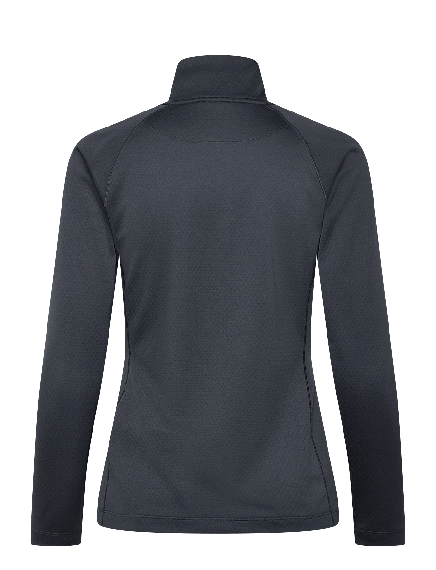 Patagonia - W's Cap MW Zip Neck - bluzki termoaktywne - smolder blue - 1