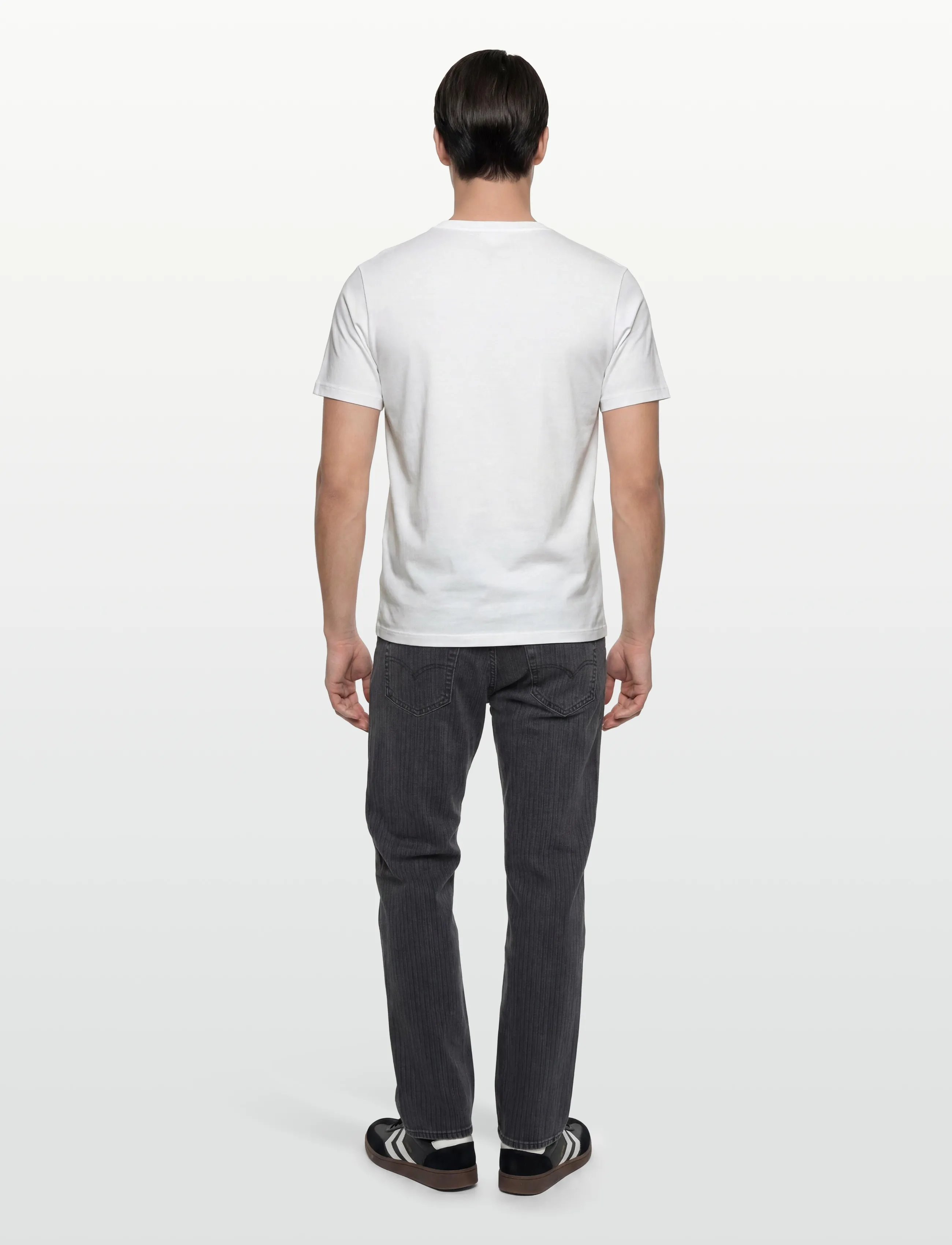 Patagonia - M's Daily Tee - alussärgid ja t-särgid - birch white - 4