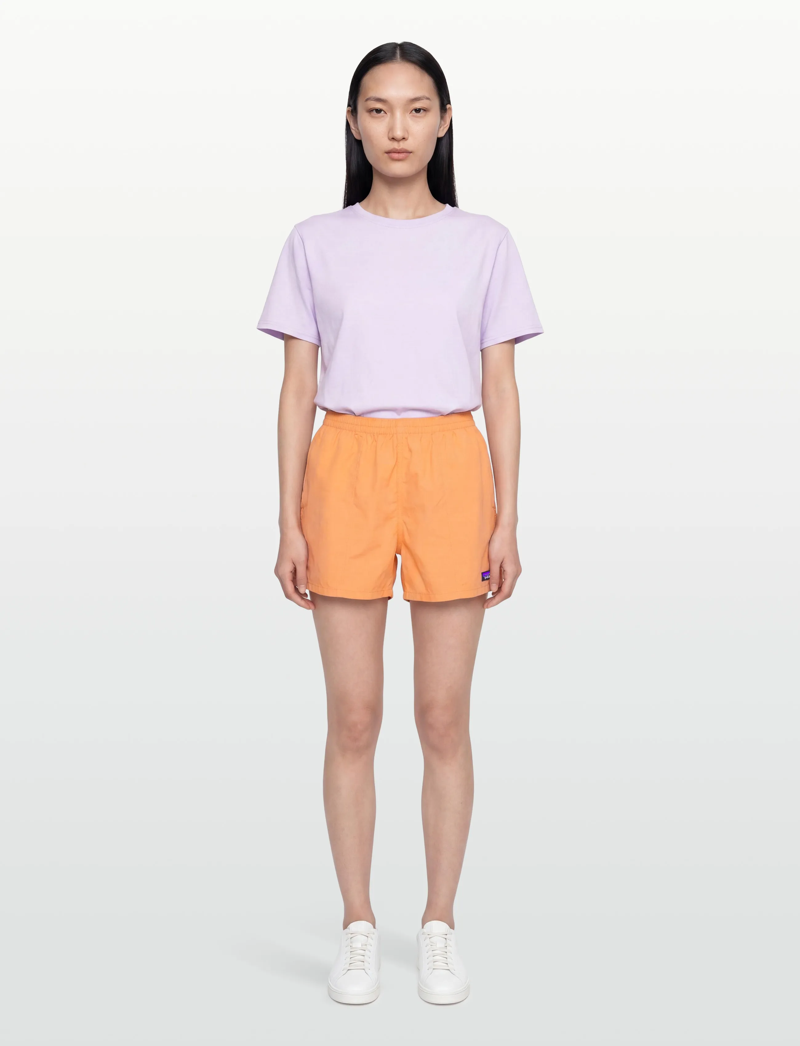 Patagonia W's Funhoggers Shorts, Kvinder, Fritidsshorts, Orange, Str: XL
