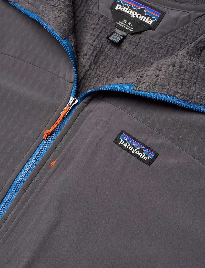 Patagonia - M's R2 TechFace Jkt - fleece & mellanlager - forge grey - 2