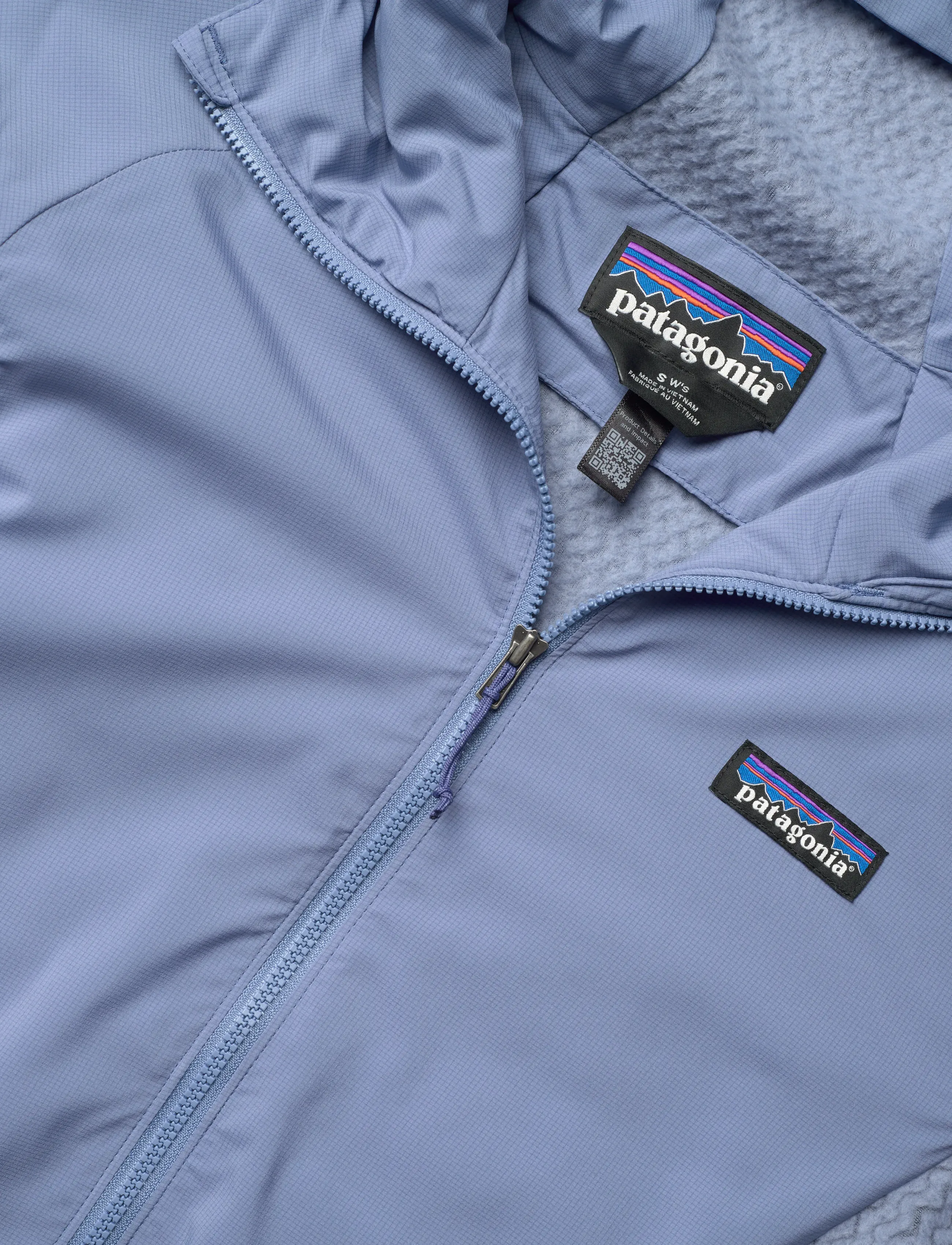 Patagonia - W's Nano-Air Light Hybrid Hoody - overdele - barnacle blue - 2